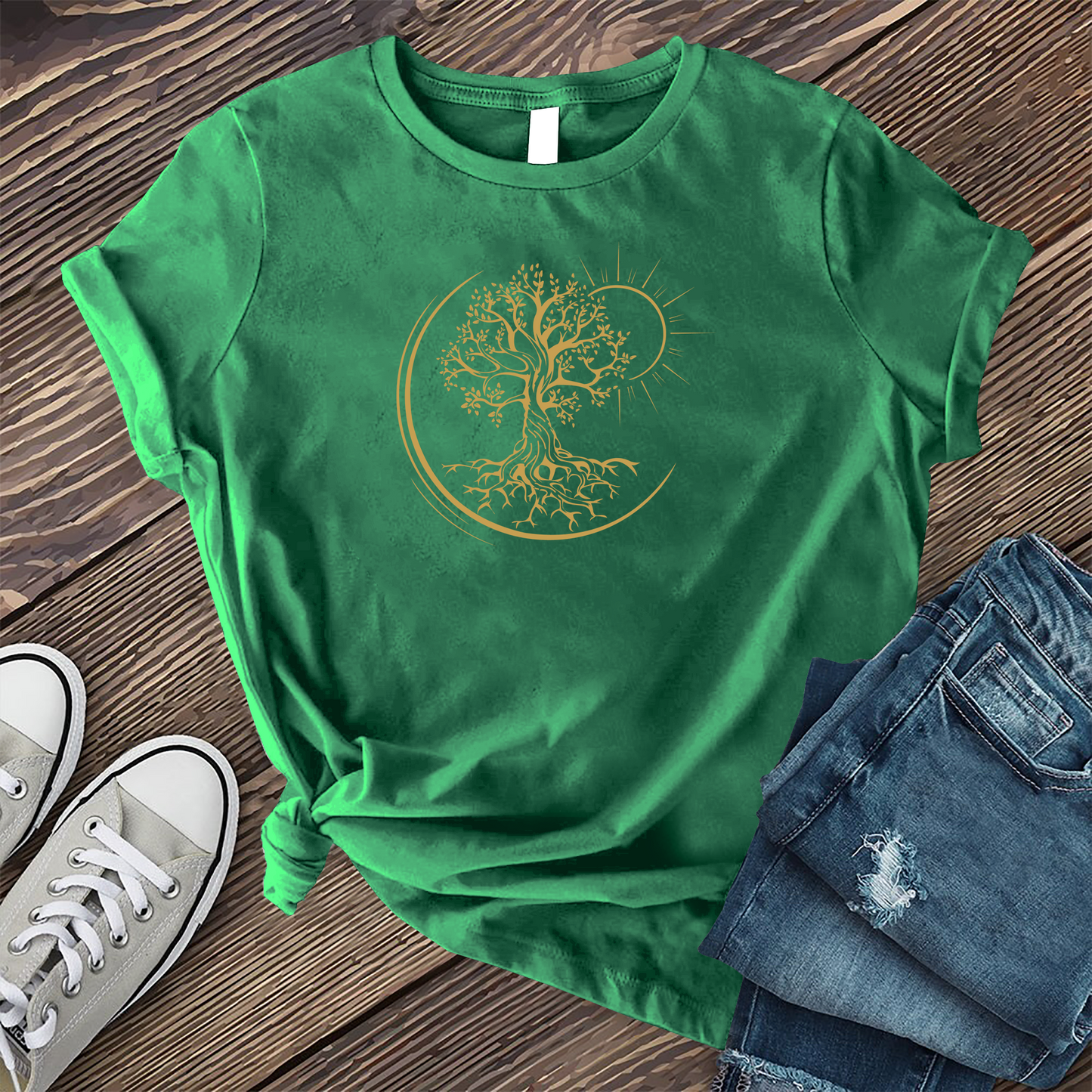 Cosmic Canopy Tree T-shirt