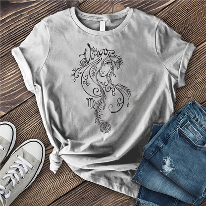 Virgo Floral Woman T-Shirt