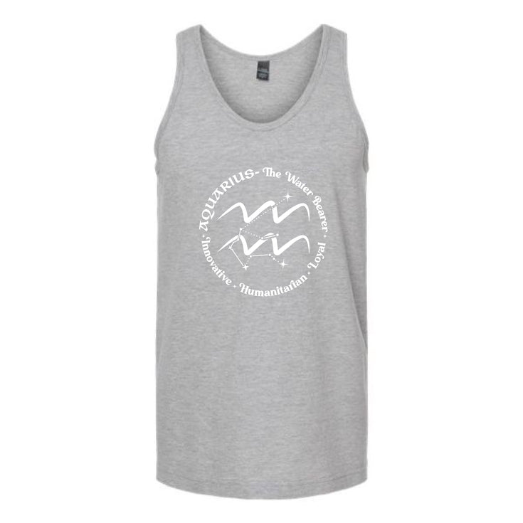 Aquarius All In A Circle Unisex Tank Top's Image