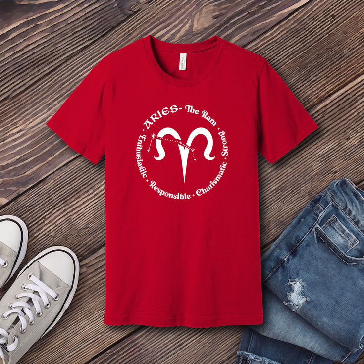 Aries All In A Circle T-Shirt's Image