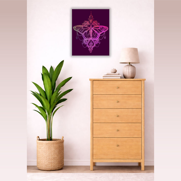 Butterfly Mandala - Art Print's Image