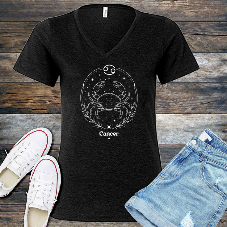 Cancer Starstruck V-Neck's Image