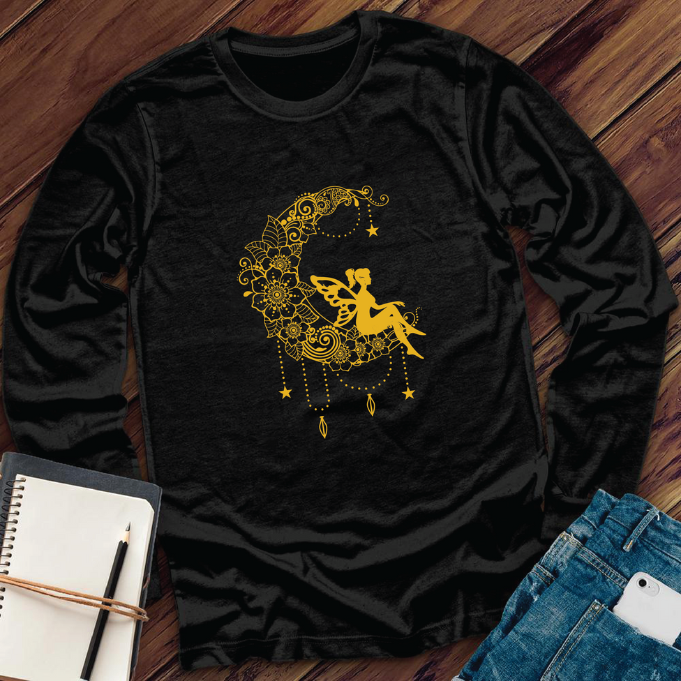 Crescent Fairy Moon Long Sleeve Image