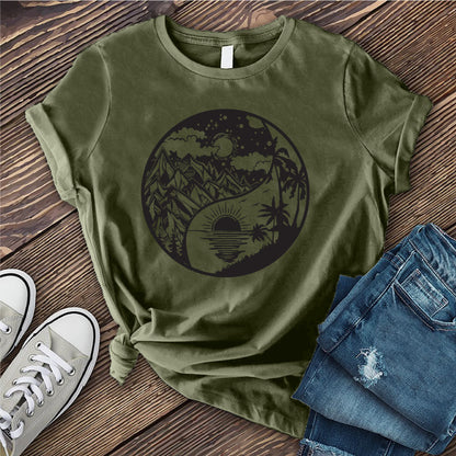 Nature Yin Yang T-shirt