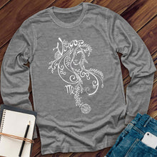 Load image into Gallery viewer, Virgo Floral Woman Long Sleeve
