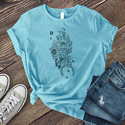 Scorpio Floral Arrangement T-shirt