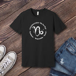 Capricorn All In A Circle T-Shirt's Image