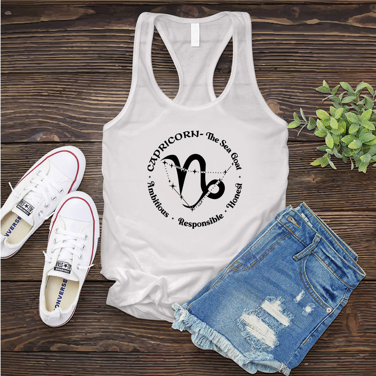 Capricorn All In A Circle Women's Tank Top's Image