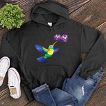 Hummingbird Stained Glass Hoodie's Image