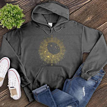 Load image into Gallery viewer, Floral Moon Burst Hoodie

