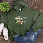 Adventure Awaits Book Hoodie's Image