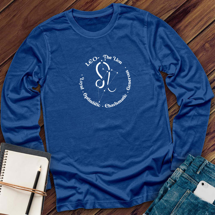 Leo All In A Circle Long Sleeve's Image