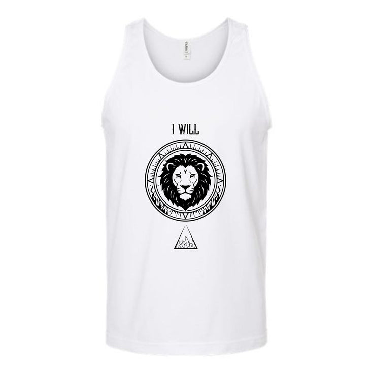 Leo Motto Unisex Tank Top's Image