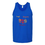 Leo Word Splash Unisex Tank Top's Image