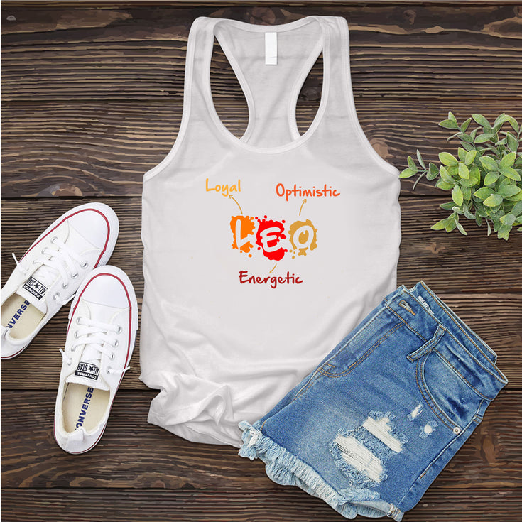 Leo Word Splash Women's Tank Top's Image