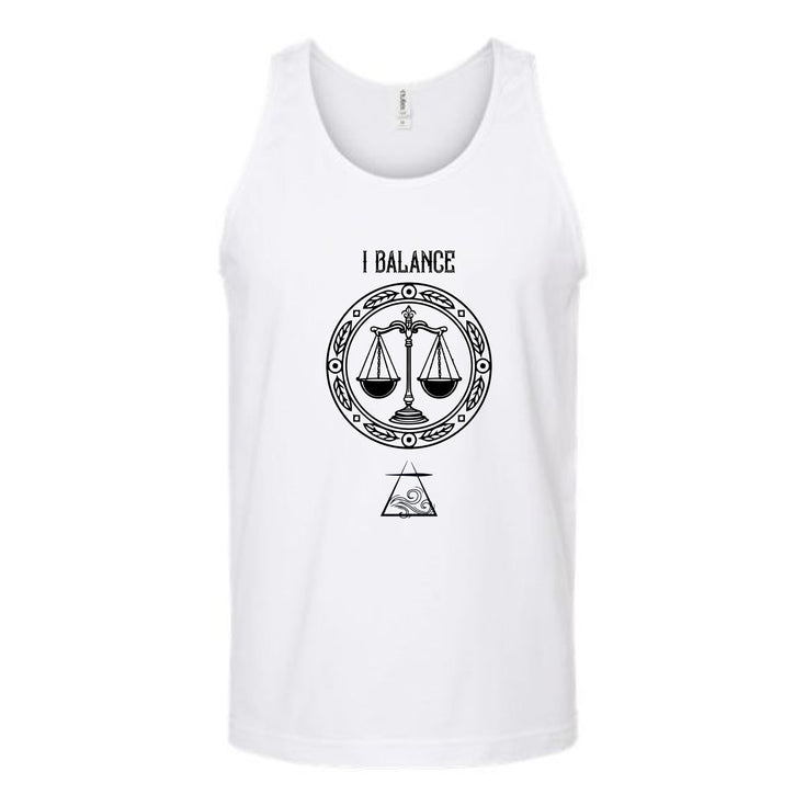 Libra Motto Unisex Tank Top's Image