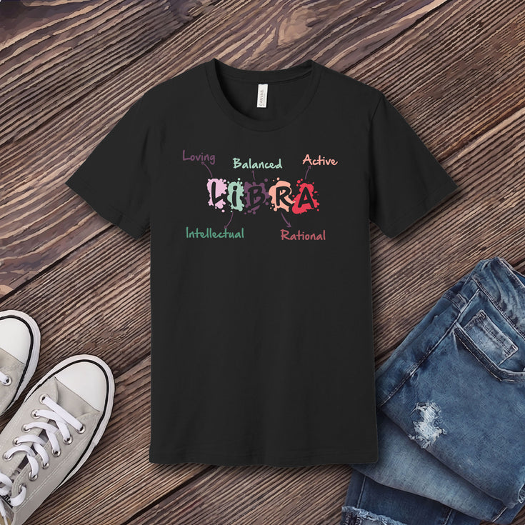 Libra Word Splash T-Shirt's Image