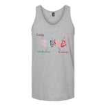 Libra Word Splash Unisex Tank Top's Image