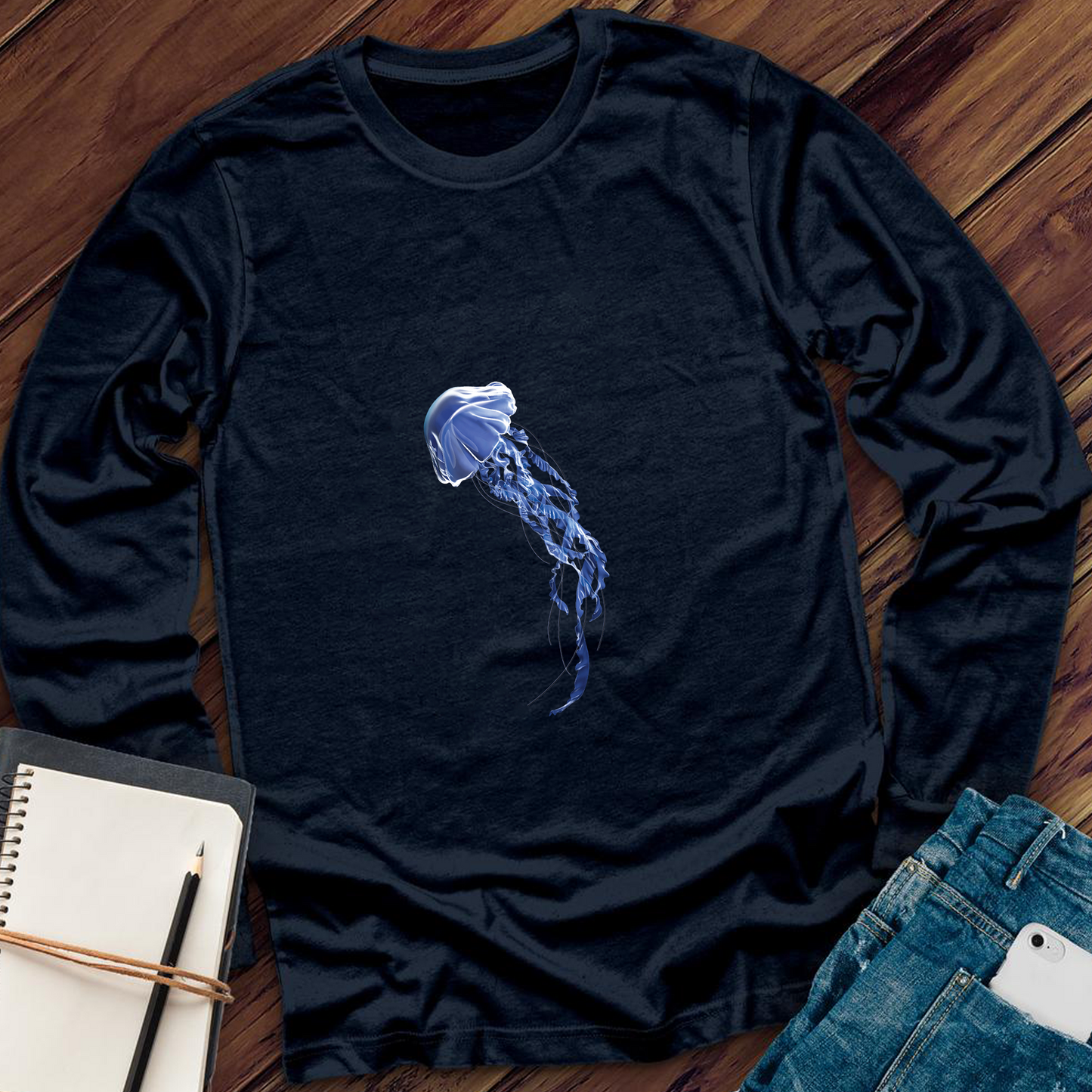 Purple Jellyfish Long Sleeve
