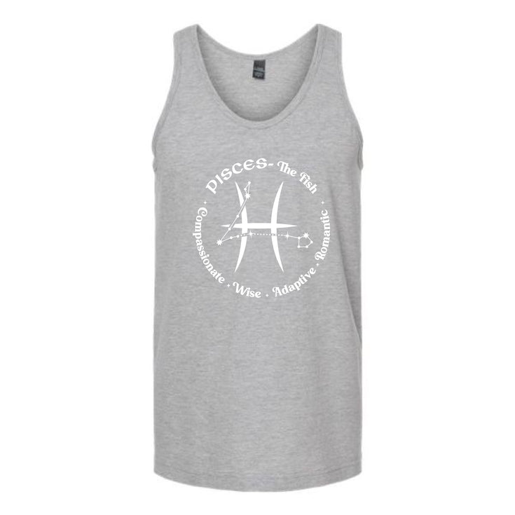 Pisces All In A Circle Unisex Tank Top's Image