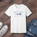 Pisces Word Splash T-Shirt's Image