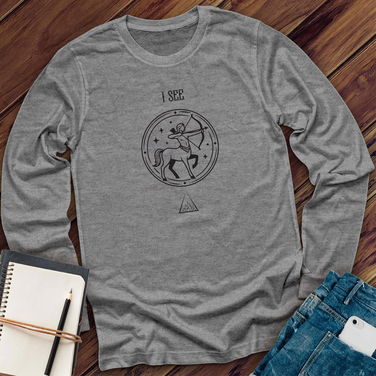 Sagittarius Motto Long Sleeve Tshirt's Image