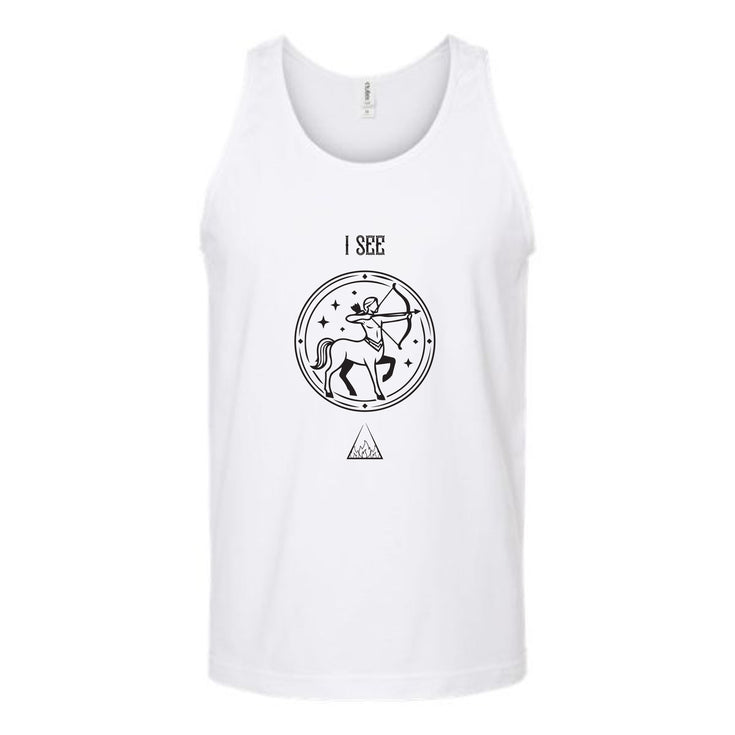 Sagittarius Motto Unisex Tank Top's Image