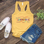 Sagittarius Word Splash Women's Tank Top's Image