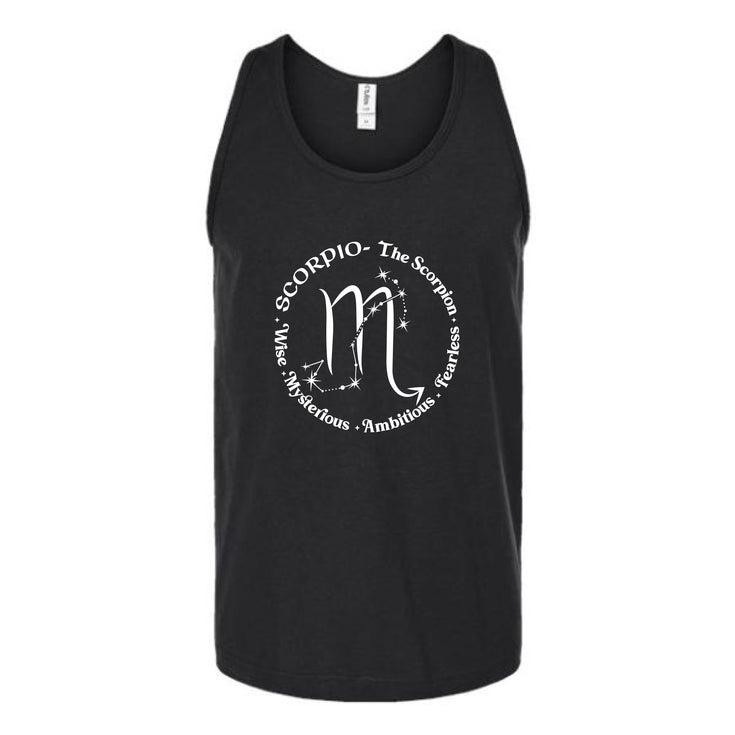 Scorpio All In A Circle Unisex Tank Top's Image