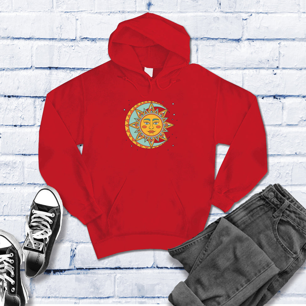 Boho Lunar Sun Hoodie Image