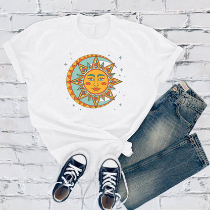 Boho Lunar Sun T-shirt