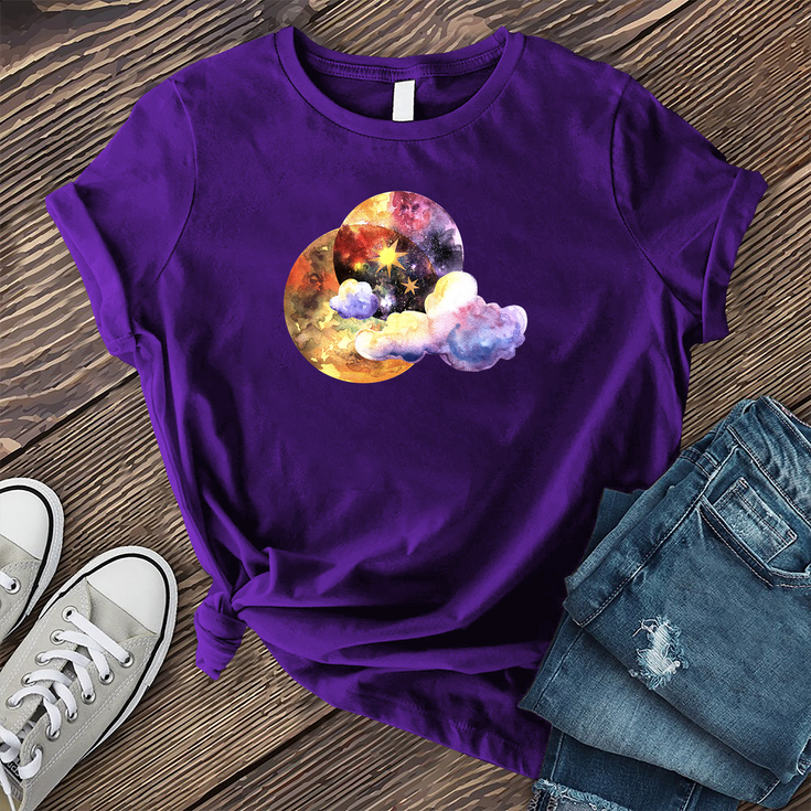 Galactic Watercolor T-shirt's Image