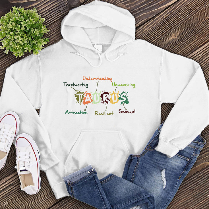Taurus Word Splash Hoodie's Image