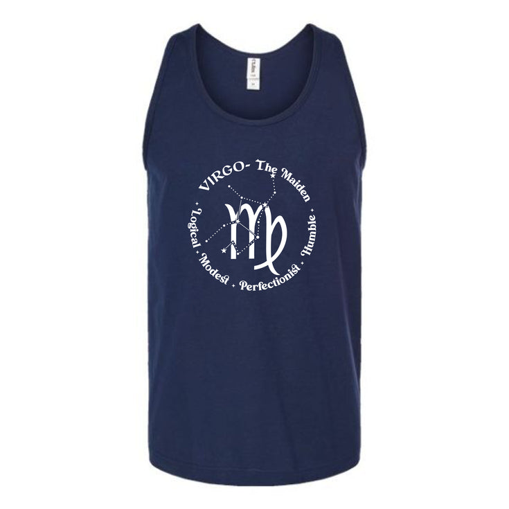Virgo All In A Circle Unisex Tank Top's Image