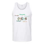 Virgo Word Splash Unisex Tank Top's Image