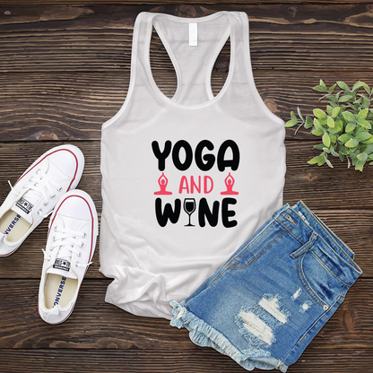 Yoga and Wine Women's Tank Top