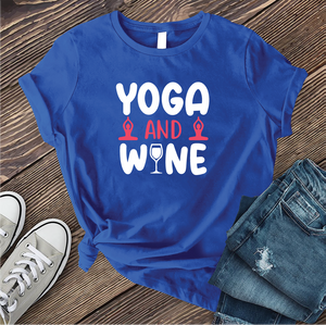 Yoga and Wine T-shirt