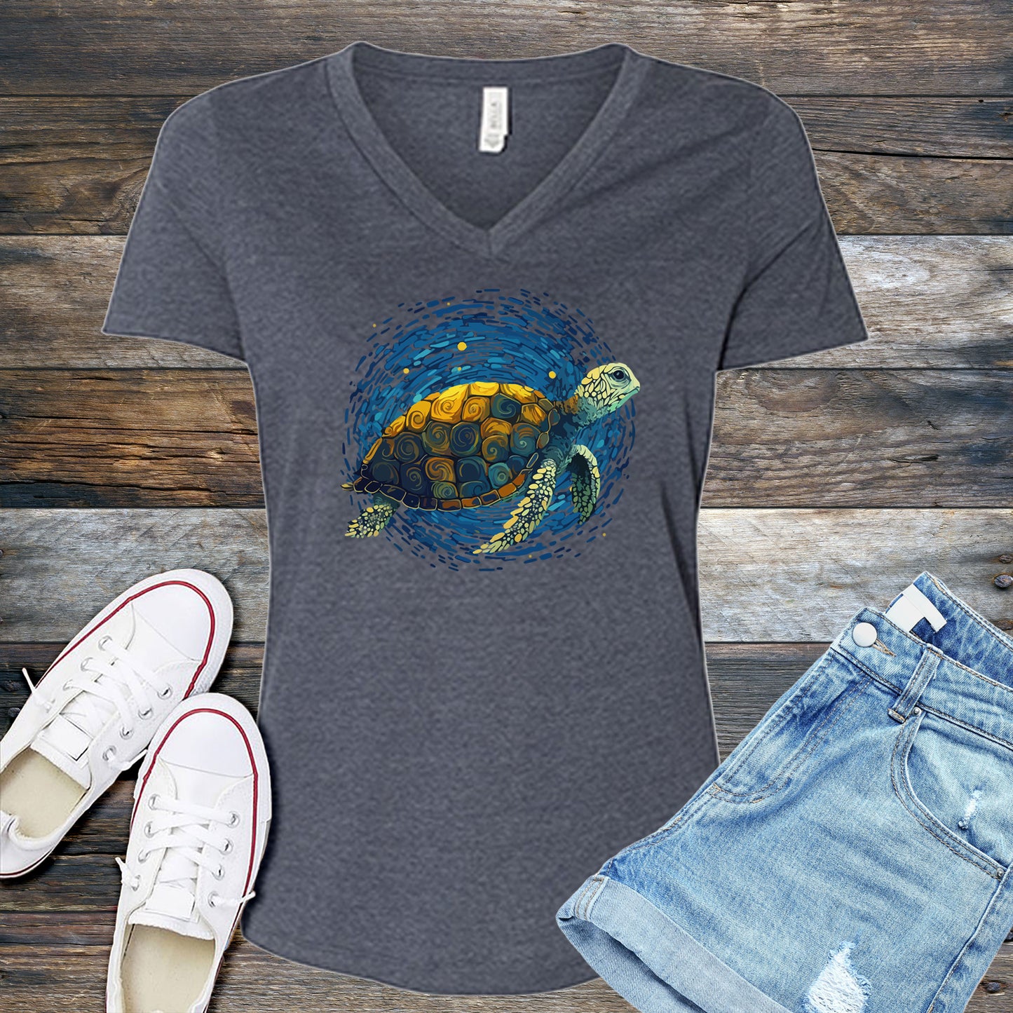 Painted Turtle V-Neck