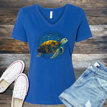 Painted Turtle V-Neck
