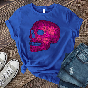 Floral Skull T-shirt