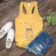 Load image into Gallery viewer, Colorful Butterfly Jar Women&#39;s Tank Top
