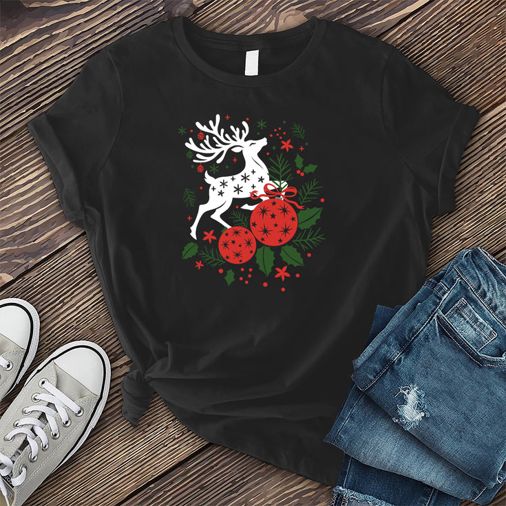 Christmas Reindeer T-Shirt's Image