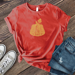 Antique Mandala Pumpkin T-shirt