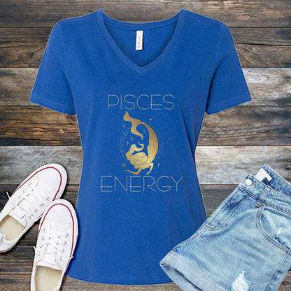 Pisces Energy V-Neck