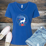 Mystic X-mas Reindeer V-Neck's Image