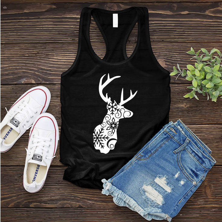 Snowflake Reindeer Women's Tank Top's Image