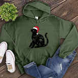 Cosmic Santa Hat Cat Hoodie's Image