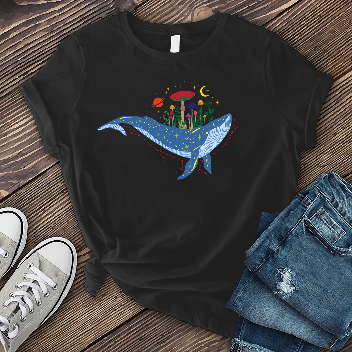 Cosmic Whale T-shirt