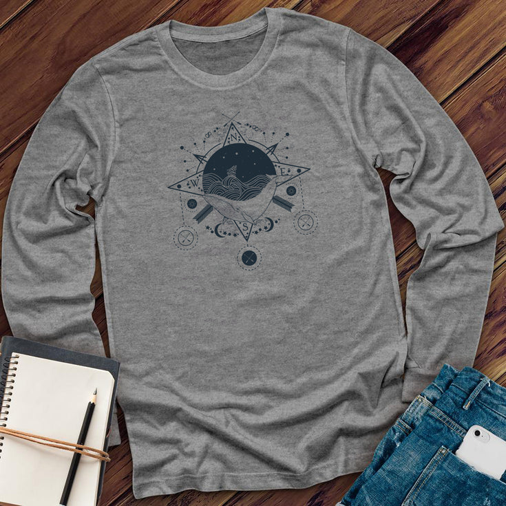 Celestial Ocean Compass Long Sleeve's Image