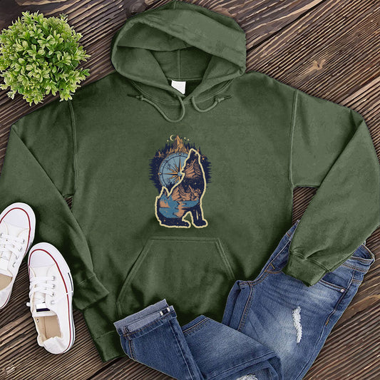 Howling Wolf Compass Hoodie
